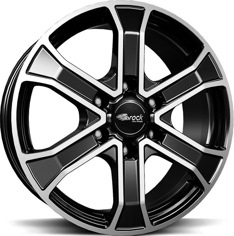 Диски Rautamo Netto BROCK RC31 Black Full Polish
