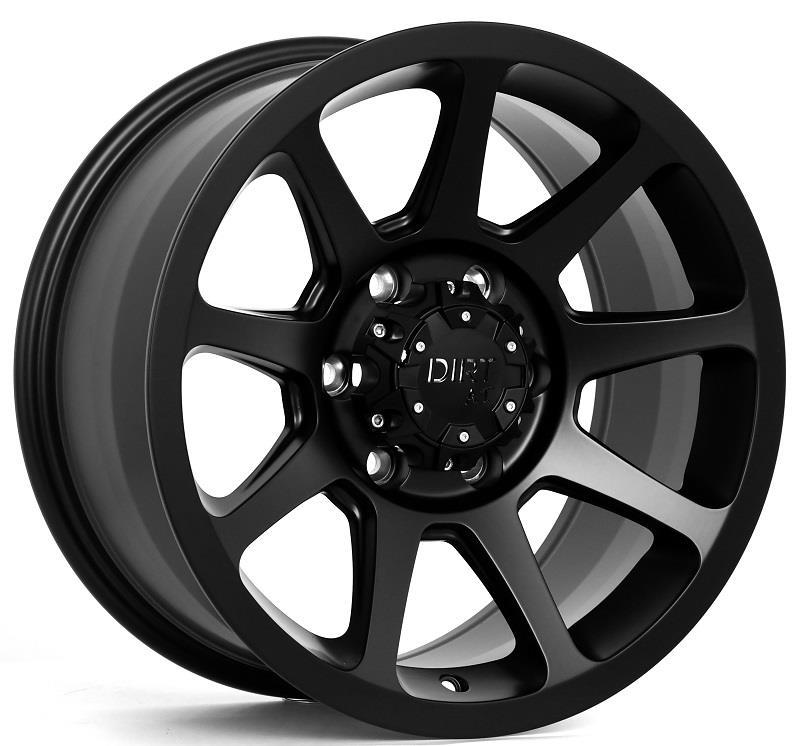 Диски Statusfälgar D61 Flatblack 8,5x17 6/139,7 ET18 CB106,1