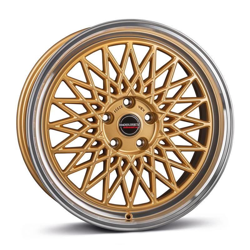 Диски BORBET B Gold Rim Pol 7x17 4/100 ET30 CB64,0 60°