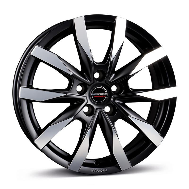 Диски BORBET CW5 black polished matt 339887