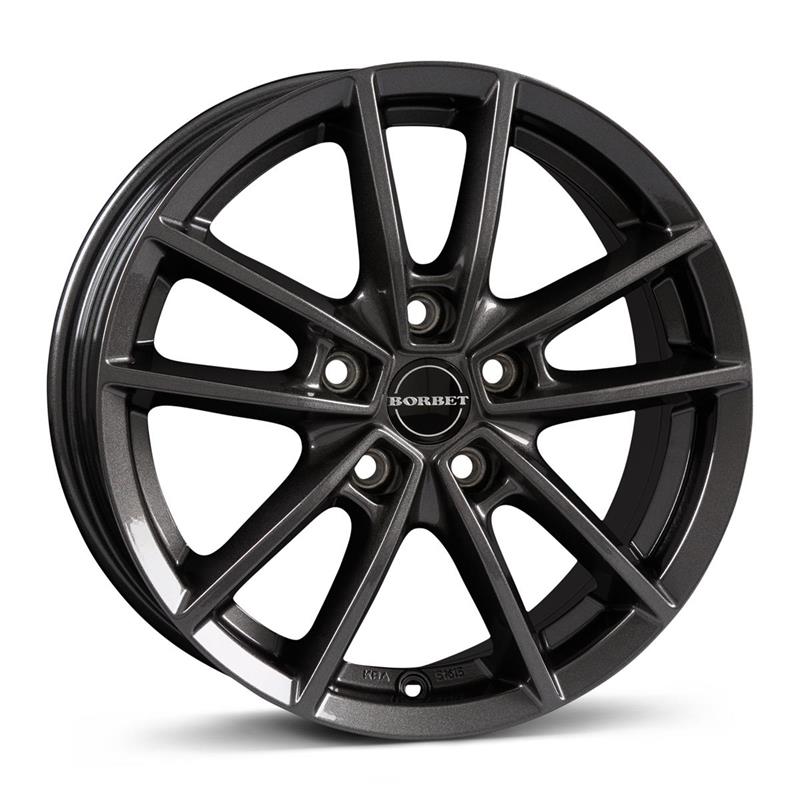 Диски BORBET W Mistral Antracite Glossy 7x17