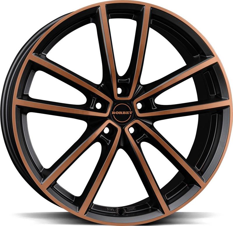 Диски Rautamo Netto BORBET W Black Copper Pol Matt