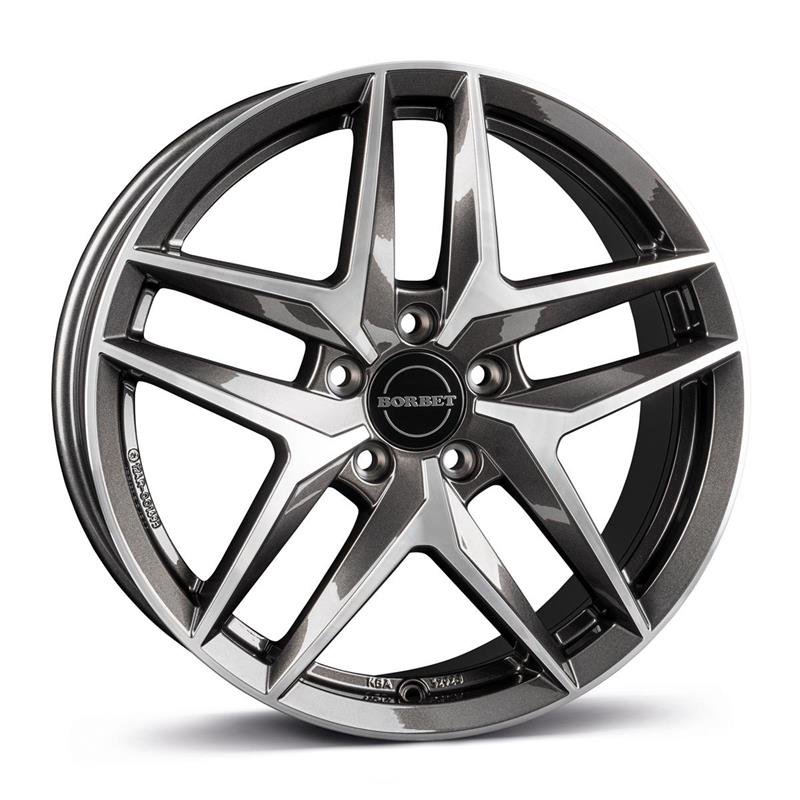 Диски BORBET Z Mist Antracite Gloss Pol 8x19