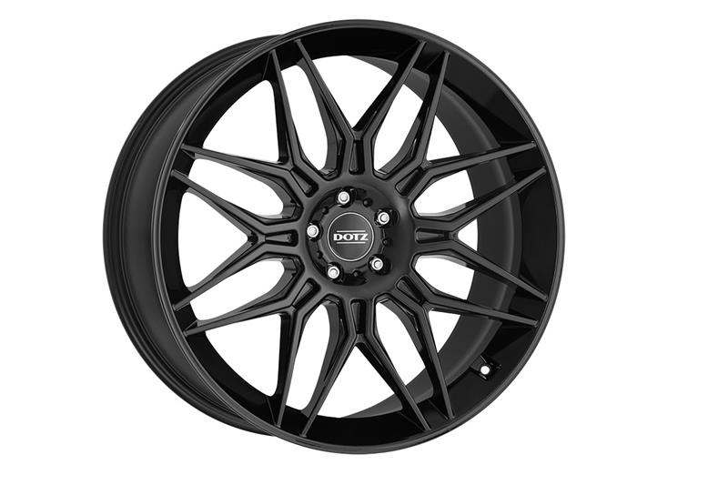 Диски DOTZ LongBeach black 9x20 5/112 ET44 CB66,6 R14