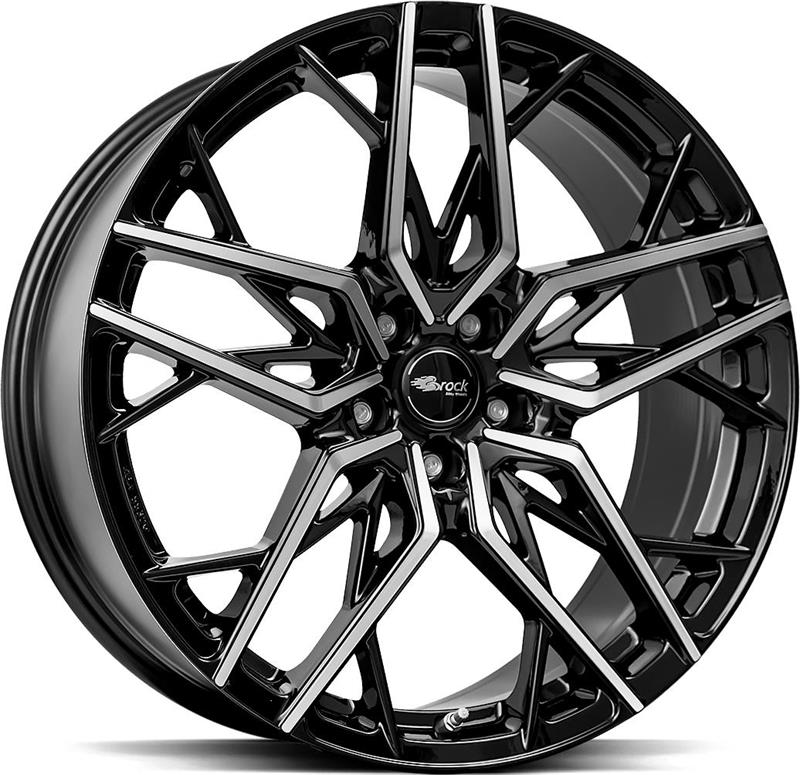 Диски Rautamo Netto BROCK B44 Black Full Pol