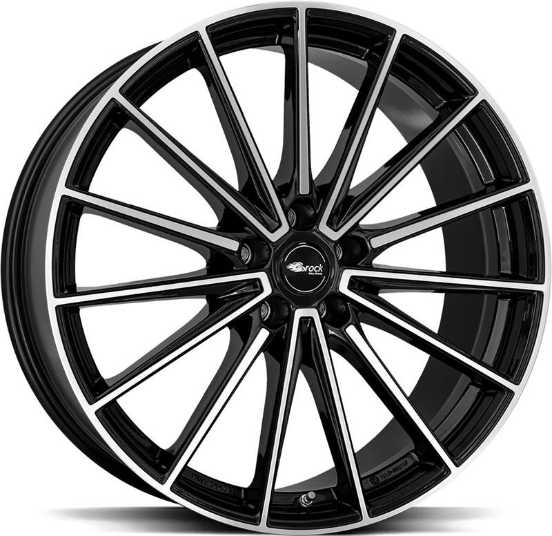 Диски Rautamo Netto BROCK B43 Black Full Polish