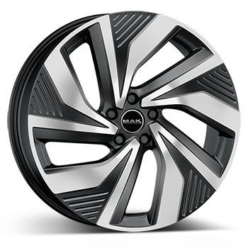 диски Alcar Standard MAK Electra Black Mirror 7,5x19