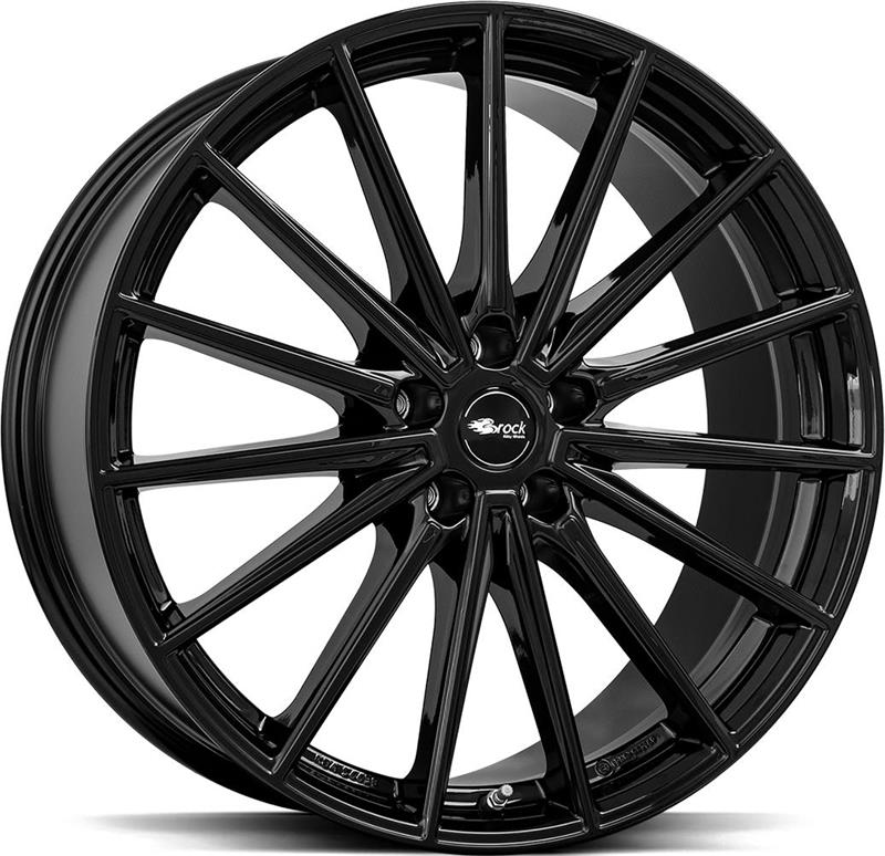 Диски Rautamo Netto BROCK B43 Shiny Black 8,5x19