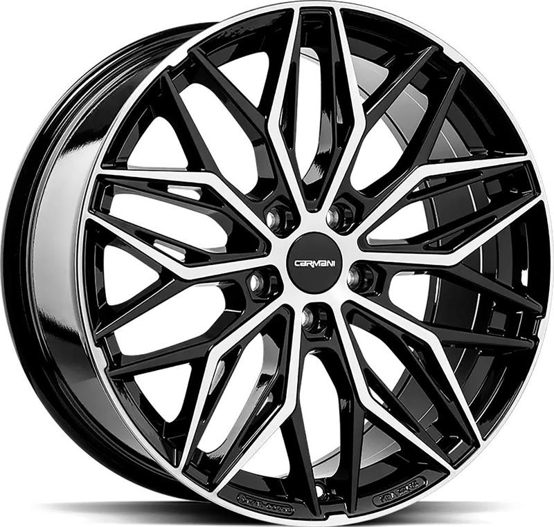 Диски CARMANI Max Black polish 7x17 5/112 ET42 CB66,6