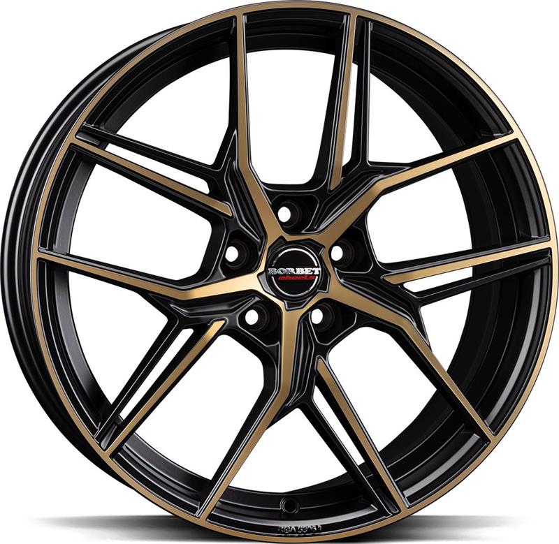Диски BORBET QX Black Bronze Matt 8x19 5/112 ET44 CB57,1