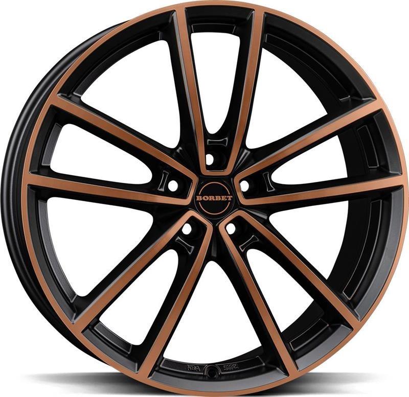 диски BORBET W Black Copper Polished Matt 8x20