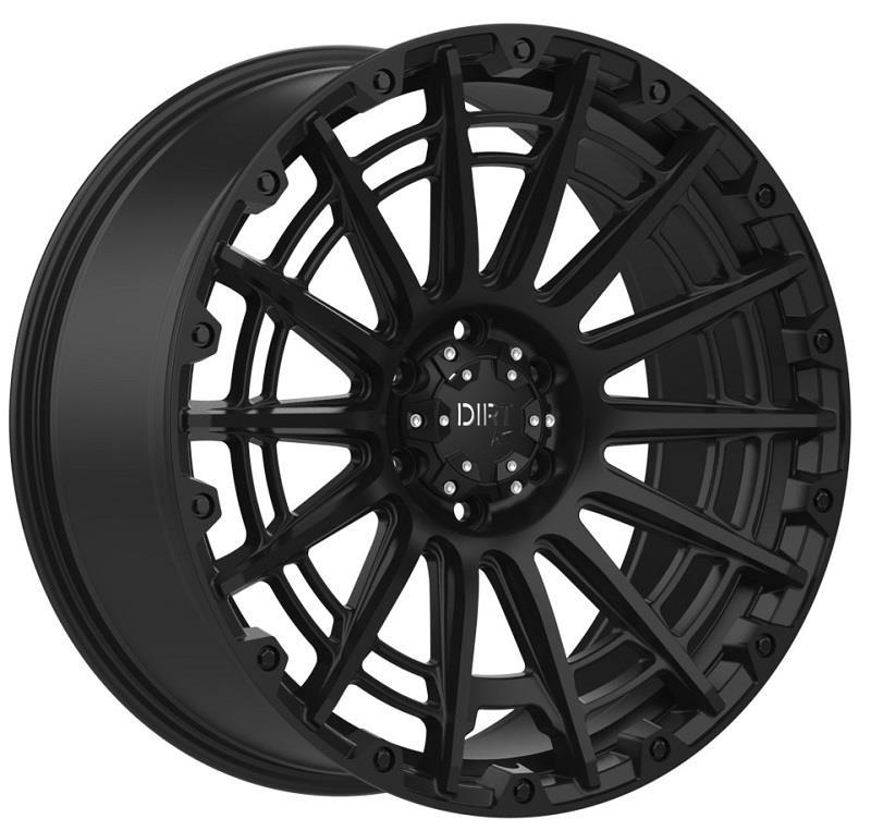 Диски Statusfälgar D56 Flatblack 9,5x22