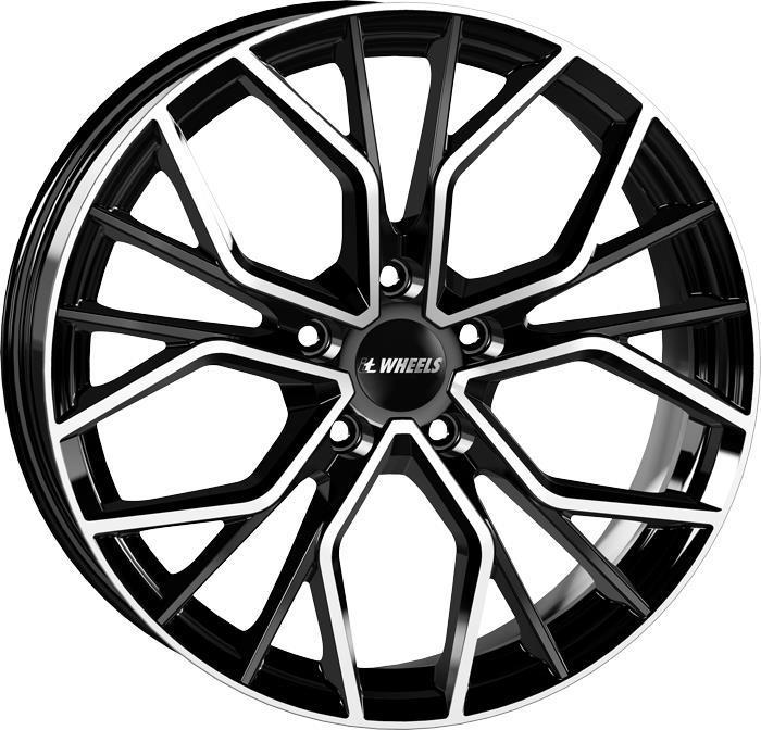 Диски Statusfälgar TIARA Black Polished 8x19 5/112 ET45 60°