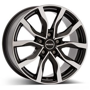 Диски MAK Highlands Black Mirror 8x19 5/120 ET38 CB72,6 Flat