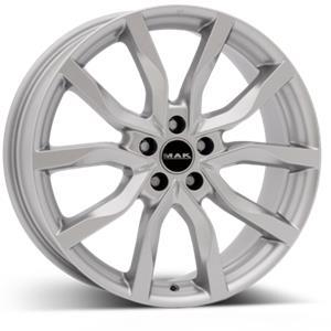 MAK Highlands Silver 8x19 5/108 ET45 CB63,4 60°