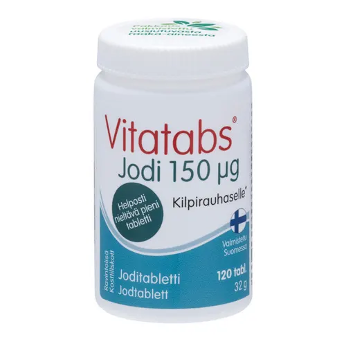 Vitatabs витамин с йодиумом 120 таблеток