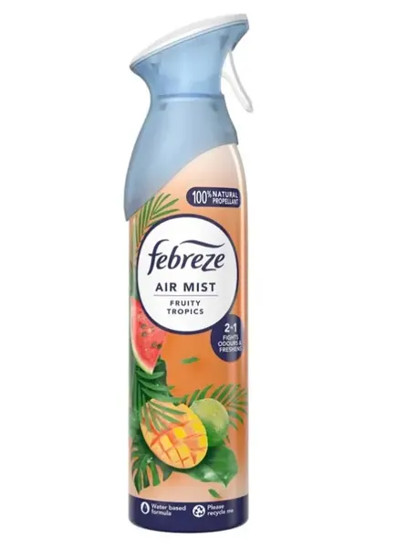 Аэрозольный освежитель воздуха Febreze Фруктовые тропики 185 мл