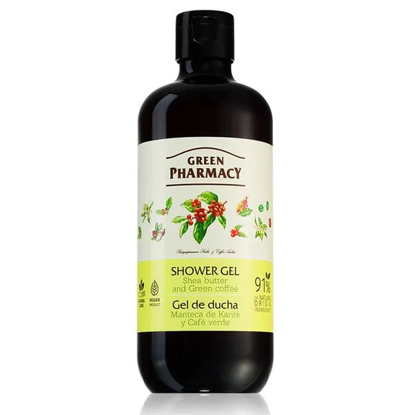 Гель для душа G.F Shower gel SHEA&GREEN COFFEE 500ml