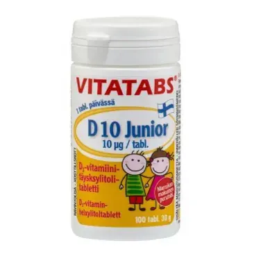 HANKINTATUKKU OY Vitatabs D10 Junior 100шт