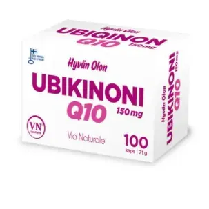 VIA NATURALE Hyvän Olon Убихинон Q10 100 капсул