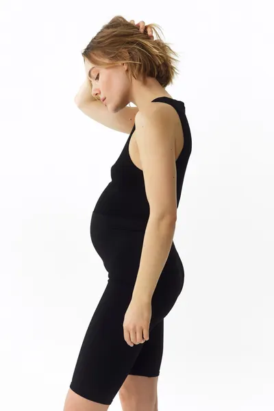 MAMA Бесшовные велосипедки «До и после»