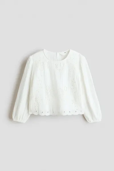 Муслиновая блузка Broderie Anglaise