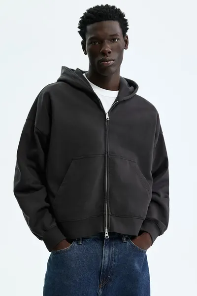 Толстовка на молнии Oversized Fit