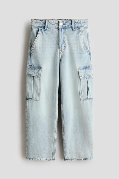 Джинсы-карго Baggy Fit