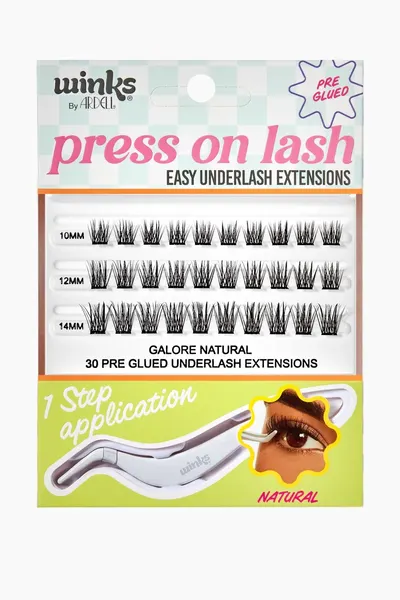 Winks Press On Underlash Extensions Набор для наращивания ресниц