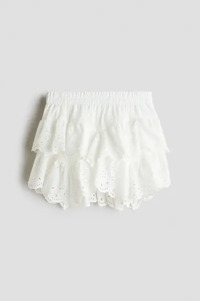 Хлопковая юбка Broderie Anglaise