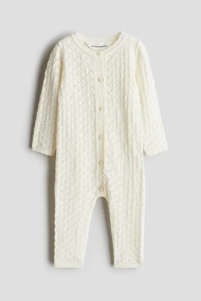Хлопковый комбинезон с пуантами